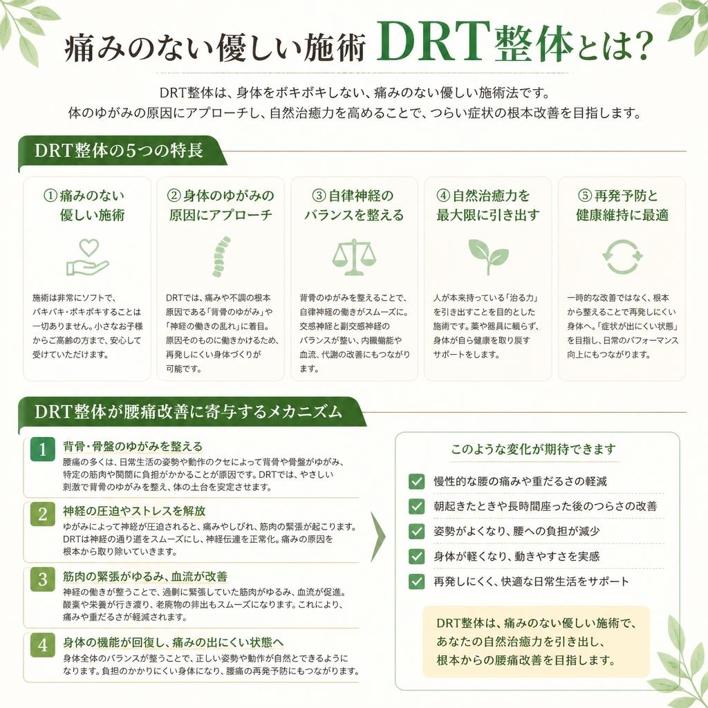4. DRT整体の特徴と効果