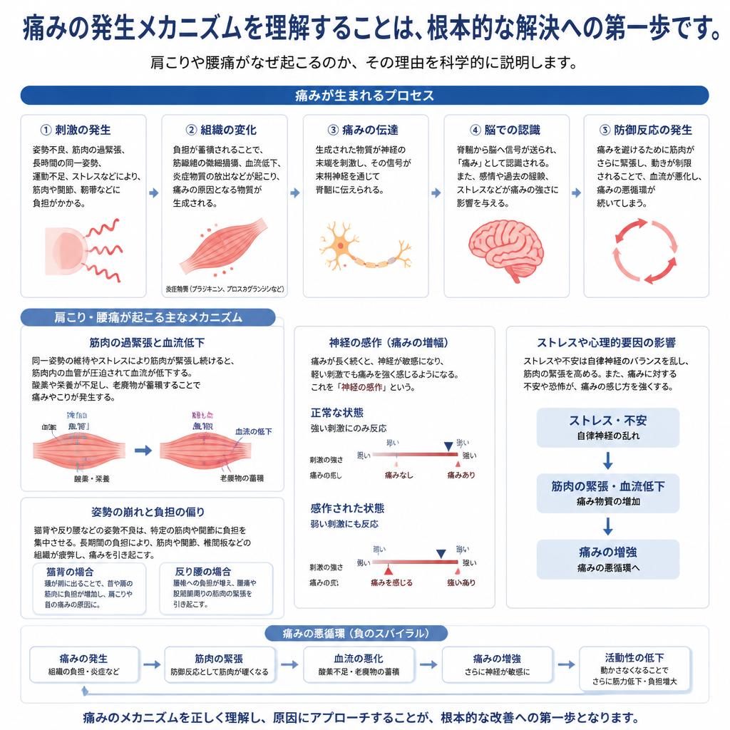 2. 痛みのメカニズムを知ろう
