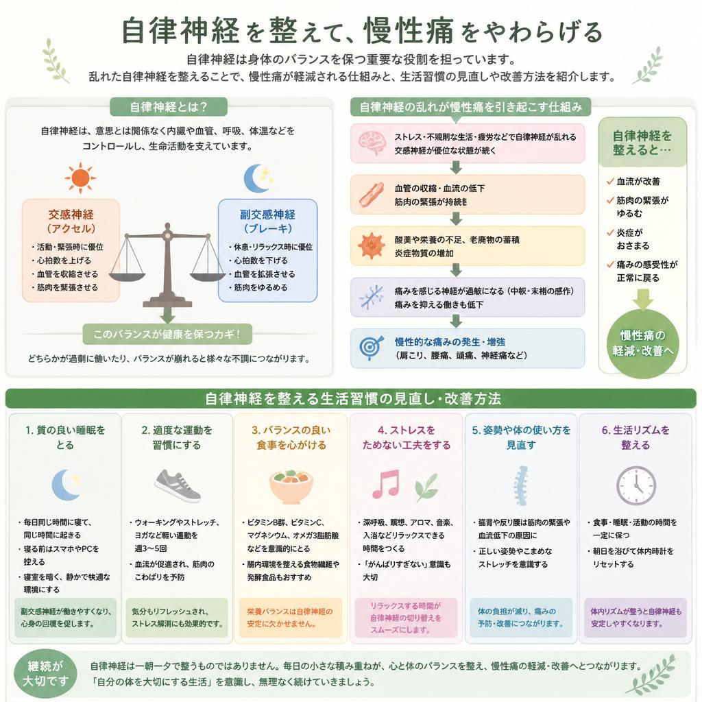 自律神経の役割と改善法