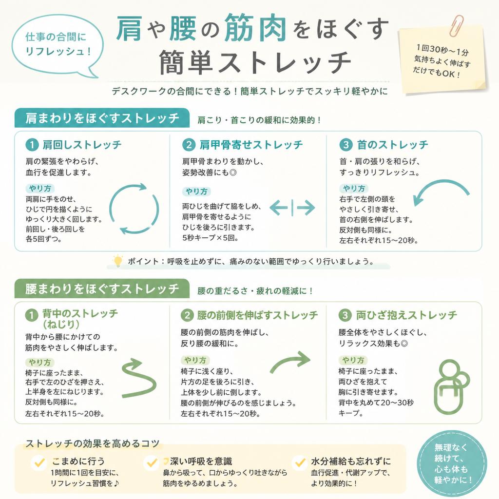 効果的なストレッチ法