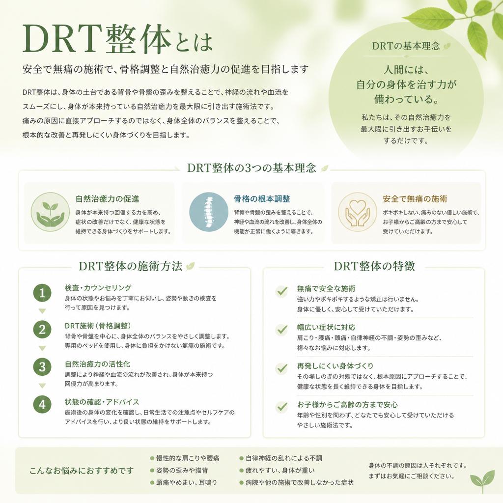 DRT整体とは？