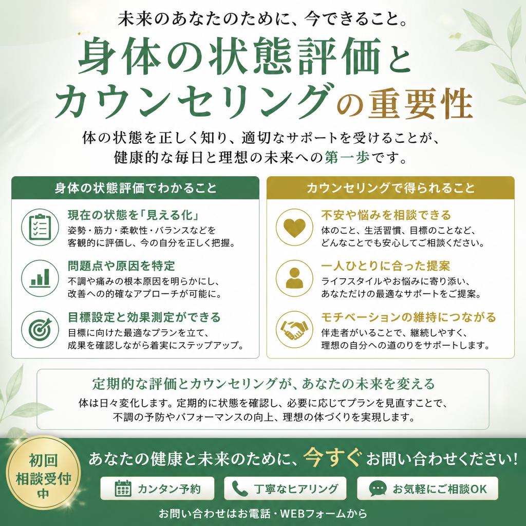 7. まずはカウンセリングを