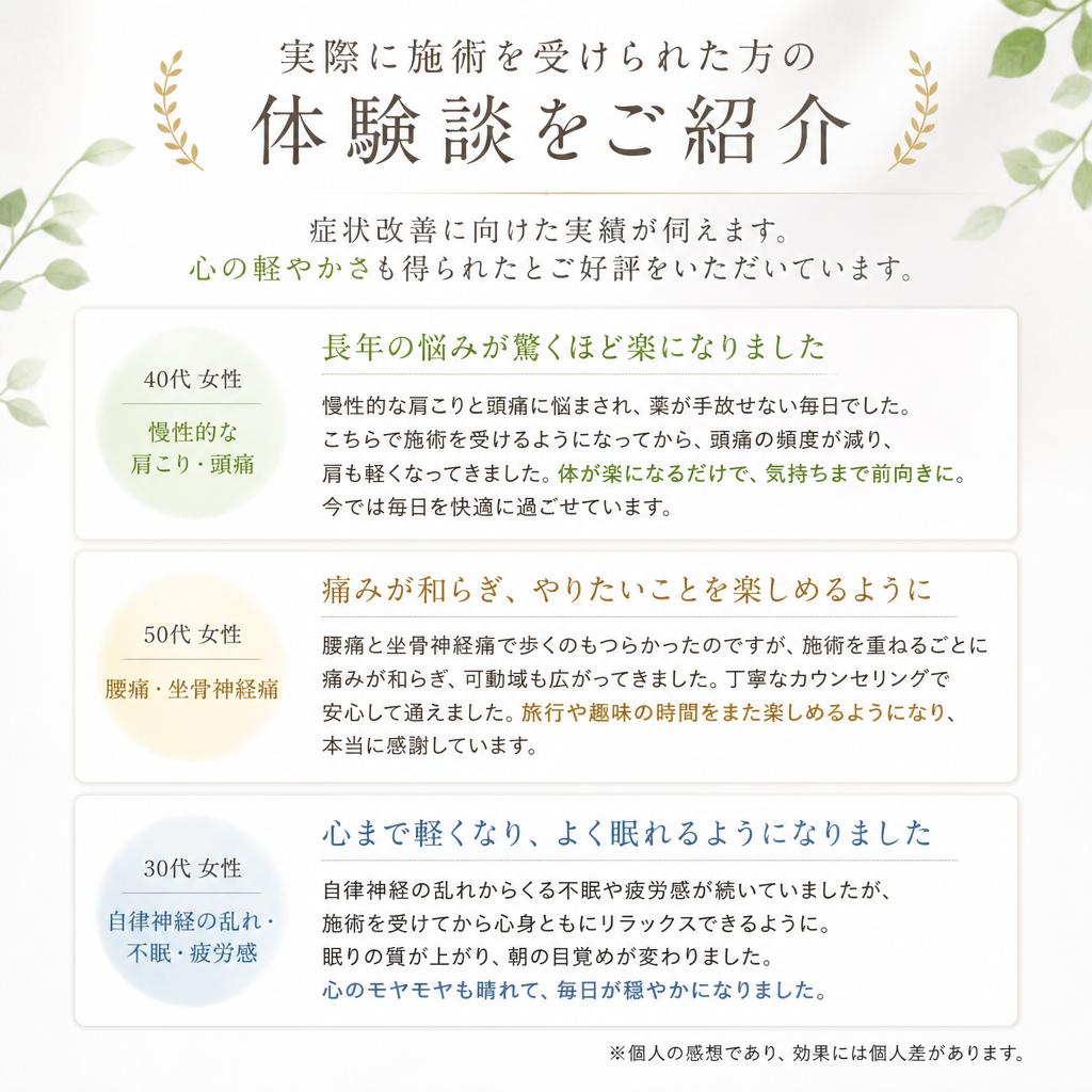 5. お客様の声