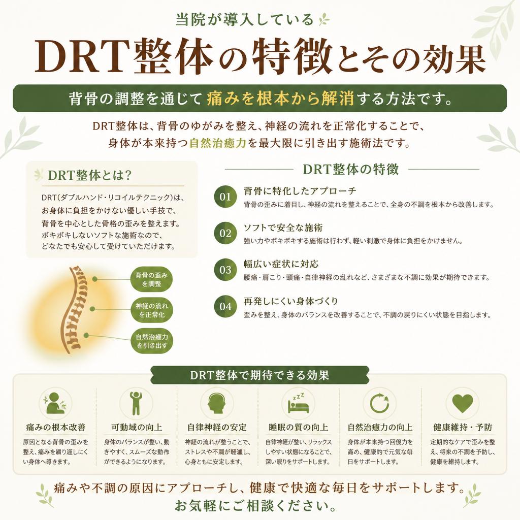 DRT整体とは?