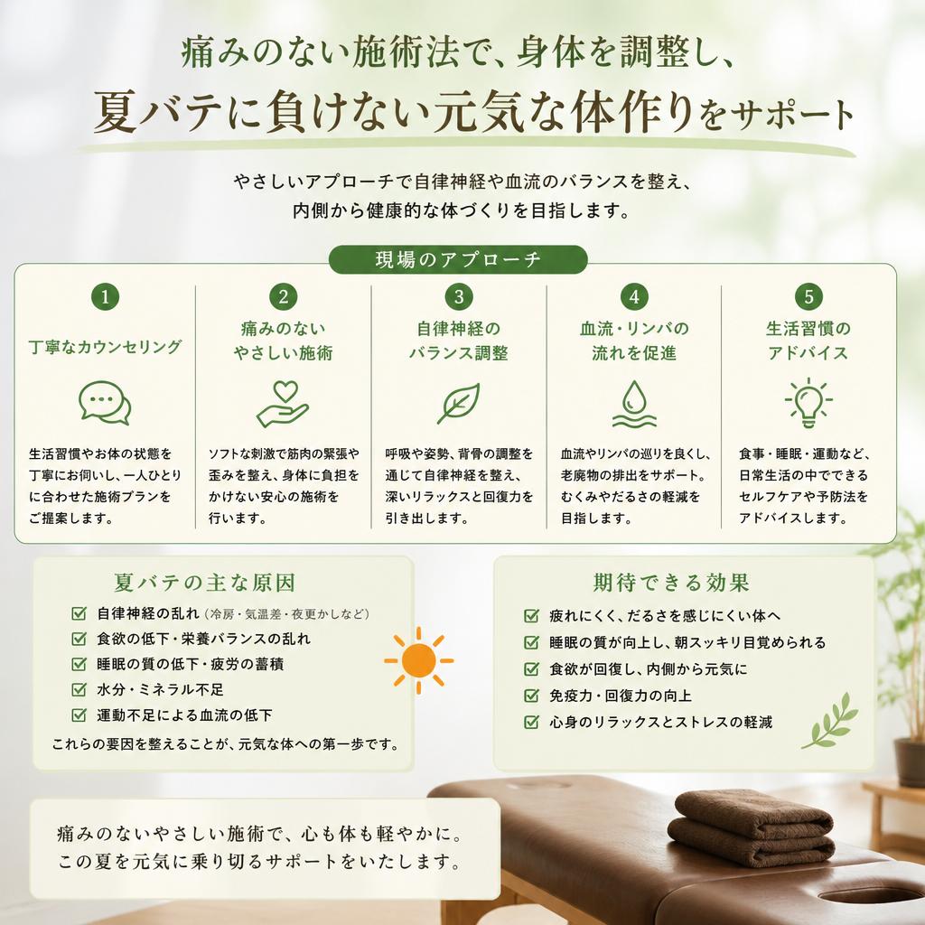 当院の施術法について