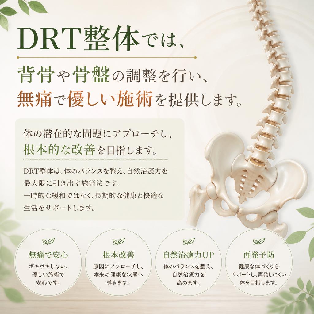 DRT整体の特徴とメリット